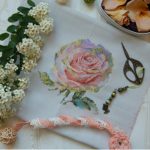 Роза Обаяние - Авторская Схема Вышивки Крестиком Купить Цветы