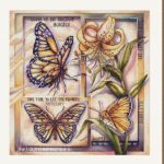 Бабочки - Вышивка Крестом Купить Набор Крестиком Авторский