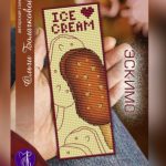 Эскимо - Вышивка Крестиком Мороженое Схема Купить Авторская