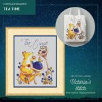 Tea Time - Авторская Схема Вышивки Чай Животные Купить Сага
